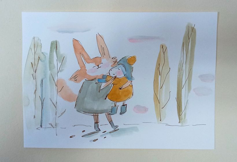 Mi proyecto del curso: Creación de personajes para libros ilustrados con acuarelas 27