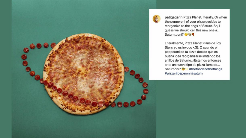 You can use hashtags to increase your reach (Image: Instagram Pati Gagarin)