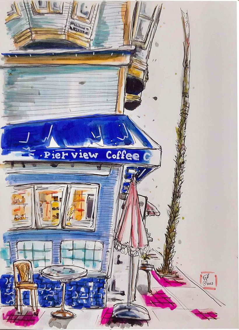 My project for course: Expressive Architectural Sketching with Colored Markers 2