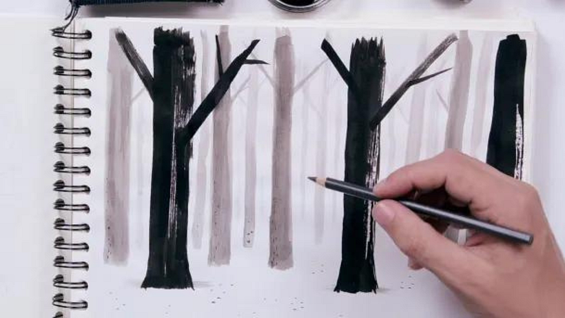 Illustration Tutorial: 3 exercises to warm up your hand 9