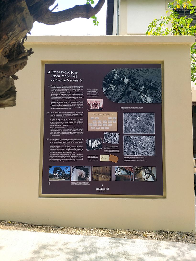 Musealización Refugio antiaéreo Pedro José 3