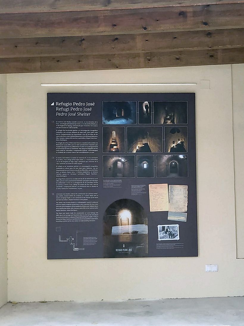 Musealización Refugio antiaéreo Pedro José 6