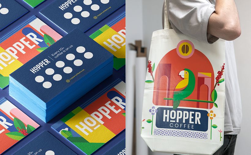 HOPPER COFFEE BRANDING 9