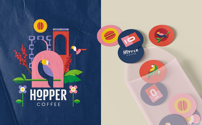 HOPPER COFFEE BRANDING 10