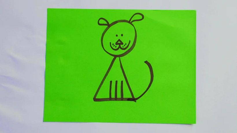 ... a dog...
