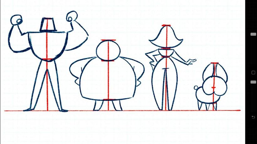 Drawing Tutorial: basic shapes in children's illustration 14
