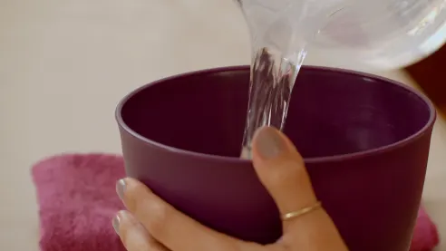 Macramé Tutorial: how to dye a textile tapestry 5