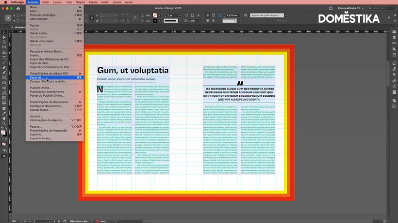 InDesign Tutorial: How to Create a Printable PDF 4