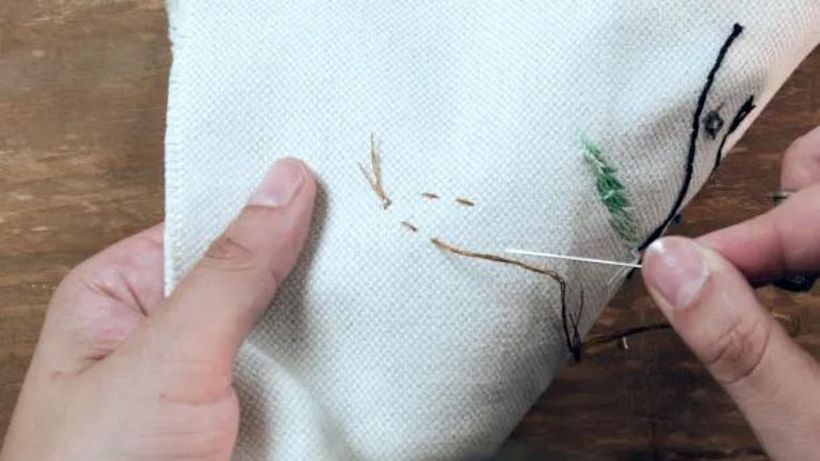 Embroidery Tutorial: the grid stitch 6