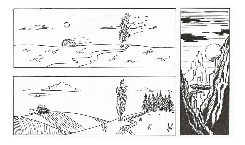 My project for course: Creative Drawing Techniques for Beginners 3