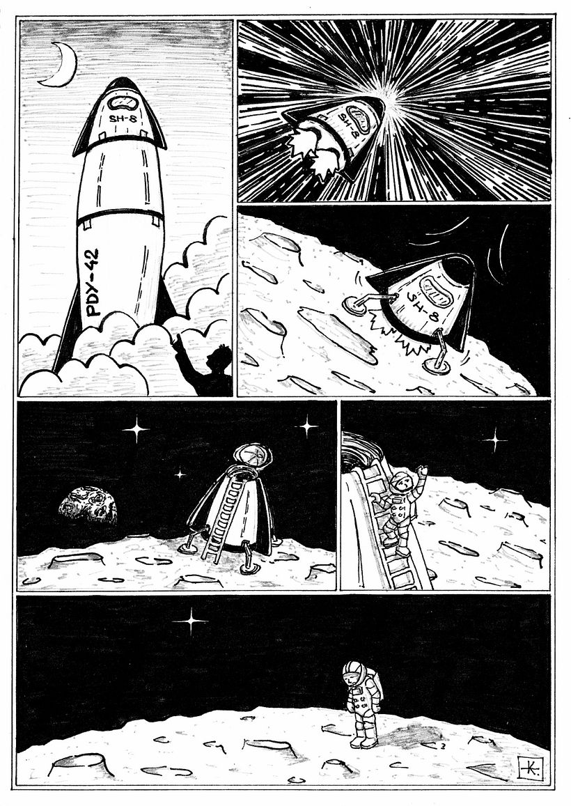 My project for course: Creative Drawing Techniques for Beginners 5