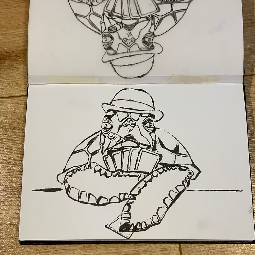 My project for course: Creative Drawing Techniques for Beginners 10