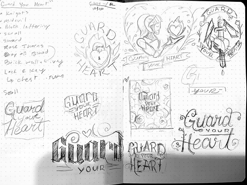 My project for course: Visual Storytelling with Hand-Lettering and Illustration 4