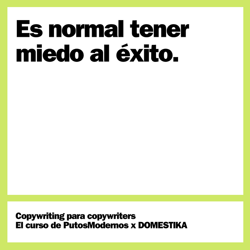 Mi proyecto del curso: Copywriting para copywriters 3