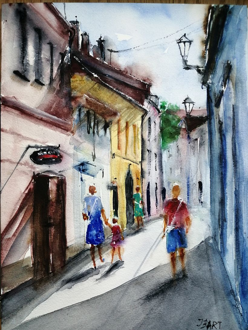 A narrow street