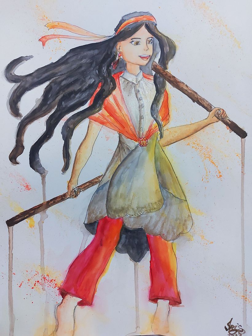 My project for course: Expressive Manga Illustration in Watercolor 2