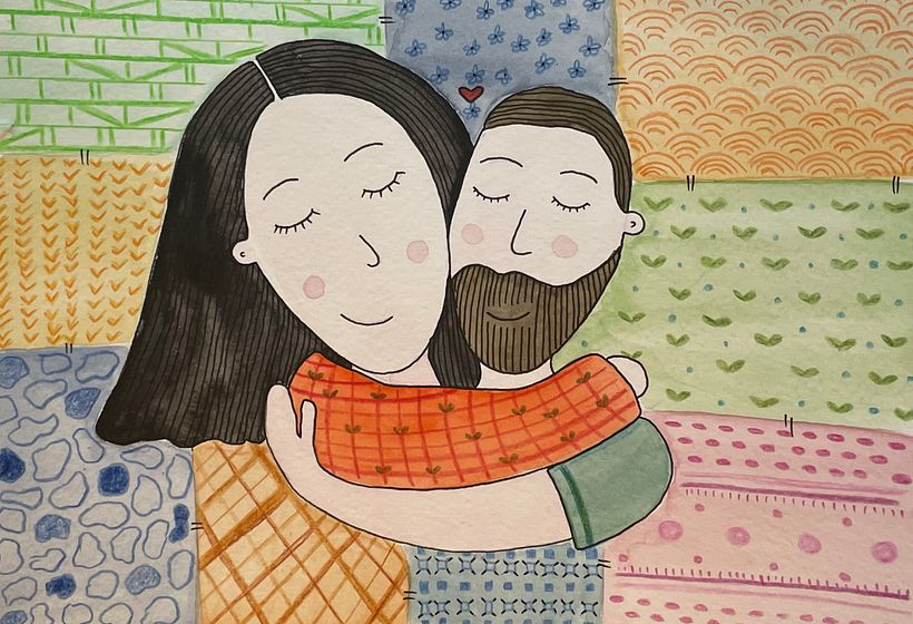 My project for course: Playful Illustration with Watercolor & Colored Pencils 11