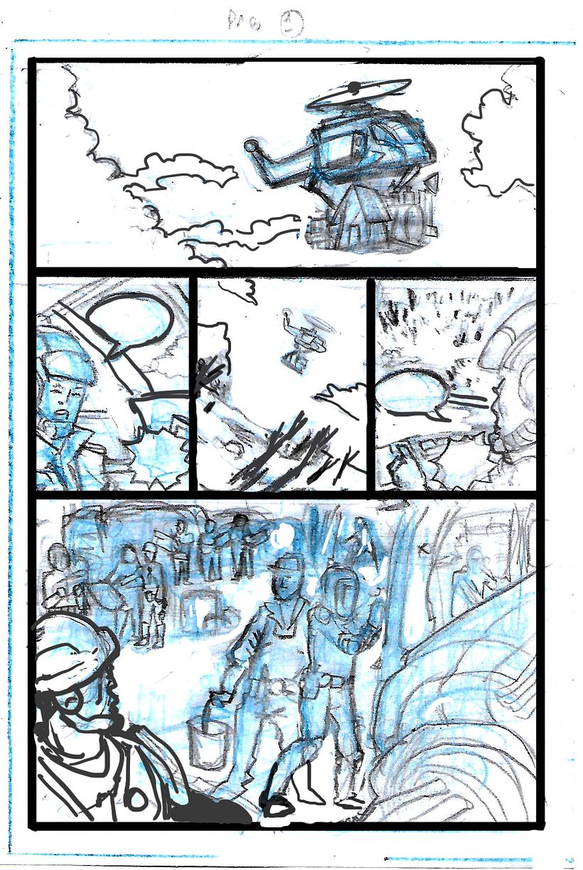 Mi proyecto del curso: Storytelling para cómics: explora acción y perspectiva 2