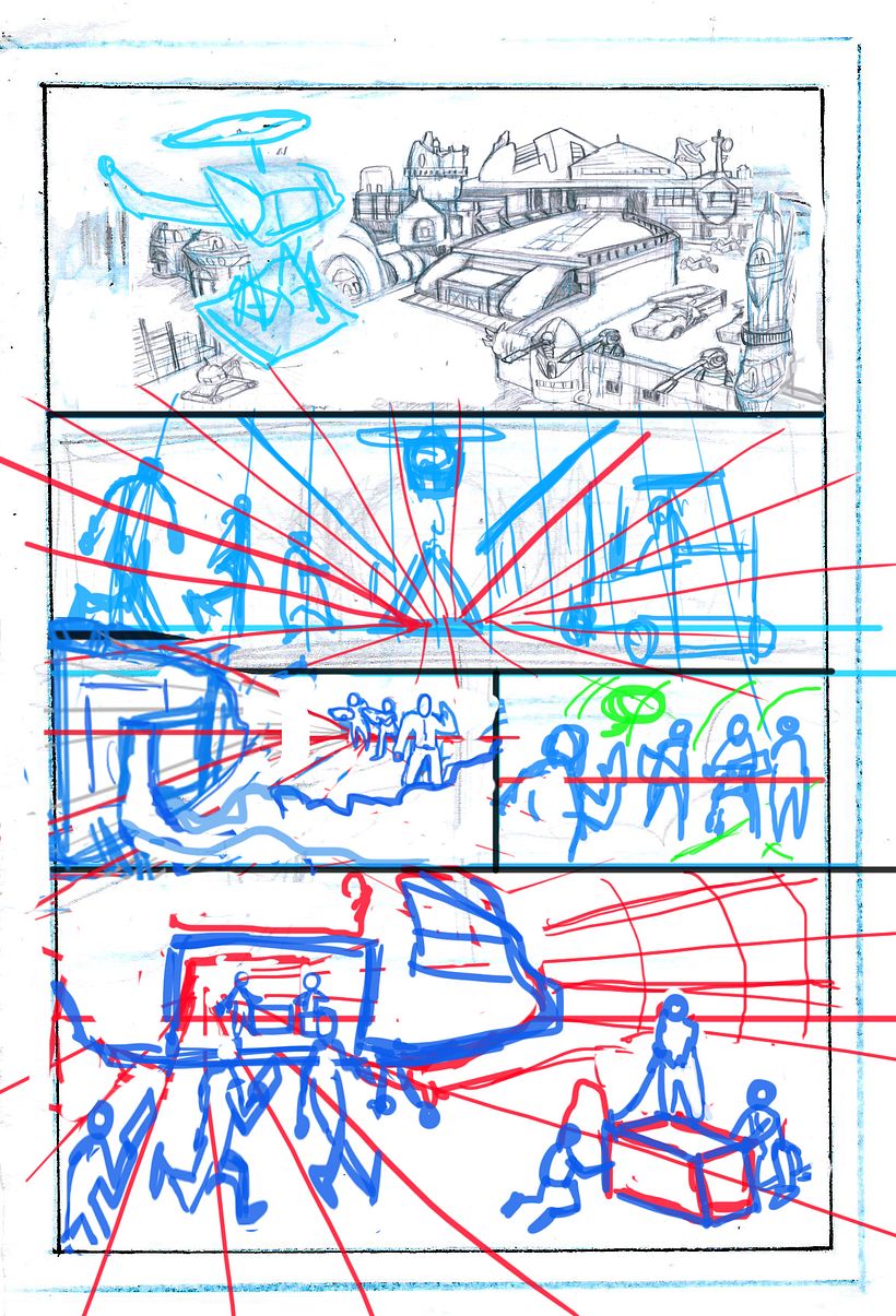 Mi proyecto del curso: Storytelling para cómics: explora acción y perspectiva 3