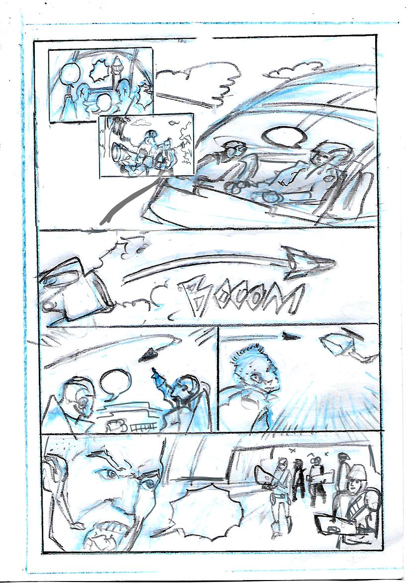 Mi proyecto del curso: Storytelling para cómics: explora acción y perspectiva 5