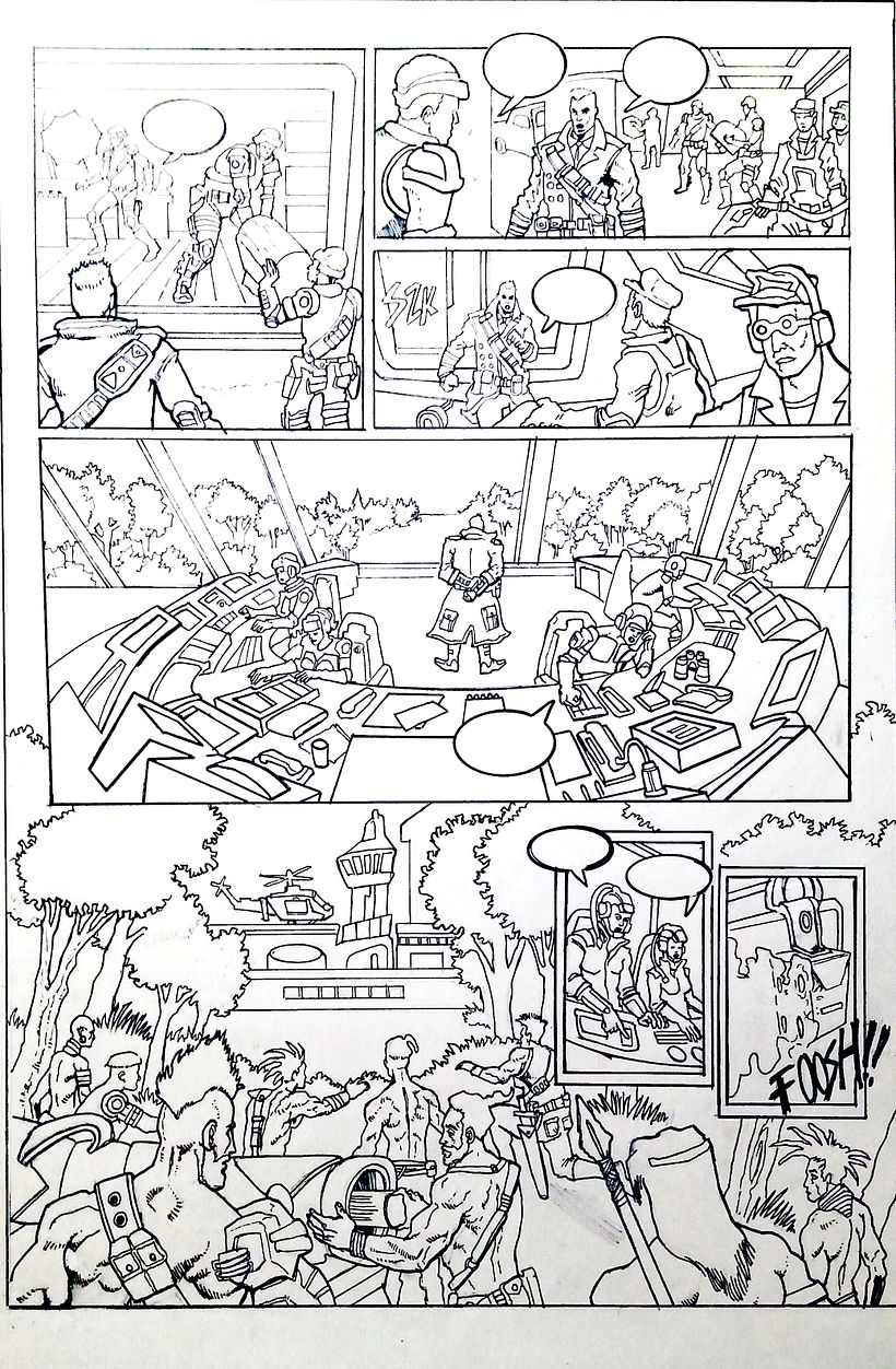 Mi proyecto del curso: Storytelling para cómics: explora acción y perspectiva 7