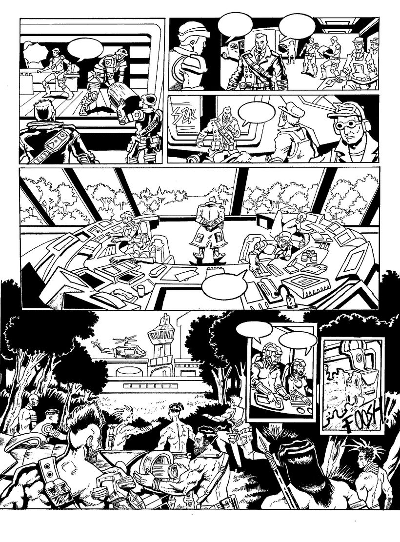 Mi proyecto del curso: Storytelling para cómics: explora acción y perspectiva 9