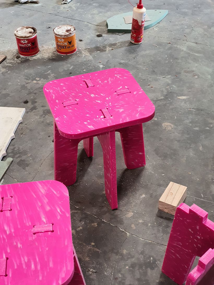 Done, with Top Table, no glue at all
