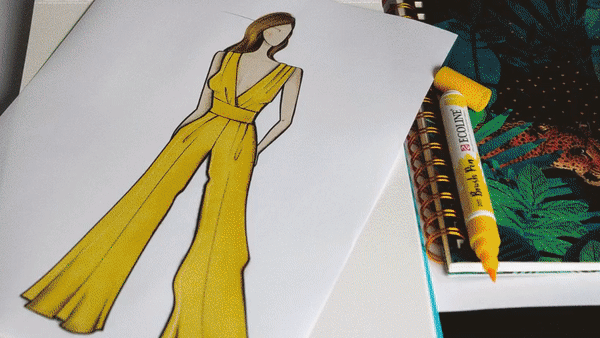 Procreate Tutorial: How to Make a Fashion Sketch on iPad 2