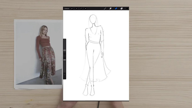 Create a new layer for the garment and unleash your creativity.