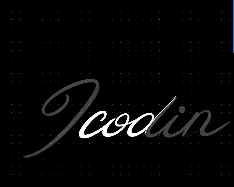 My name as a car brand: Designing 3D Chrome Letters in Procreate 3