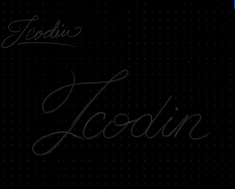 My name as a car brand: Designing 3D Chrome Letters in Procreate 2