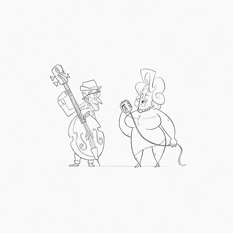Meu projeto do curso: Fábrica de personagens ilustrados - Ilustración tradicional