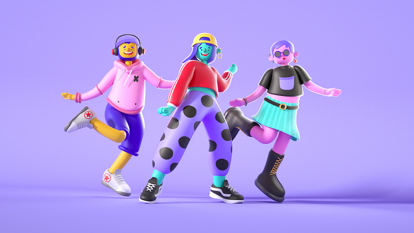 BBTV - Personajes 3D 1