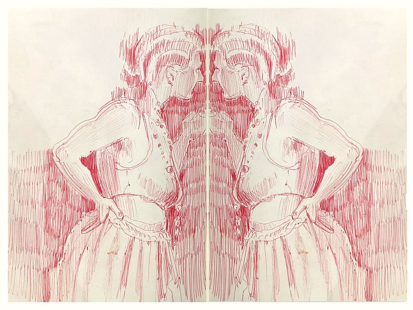 Women Sketchbook Pages 2