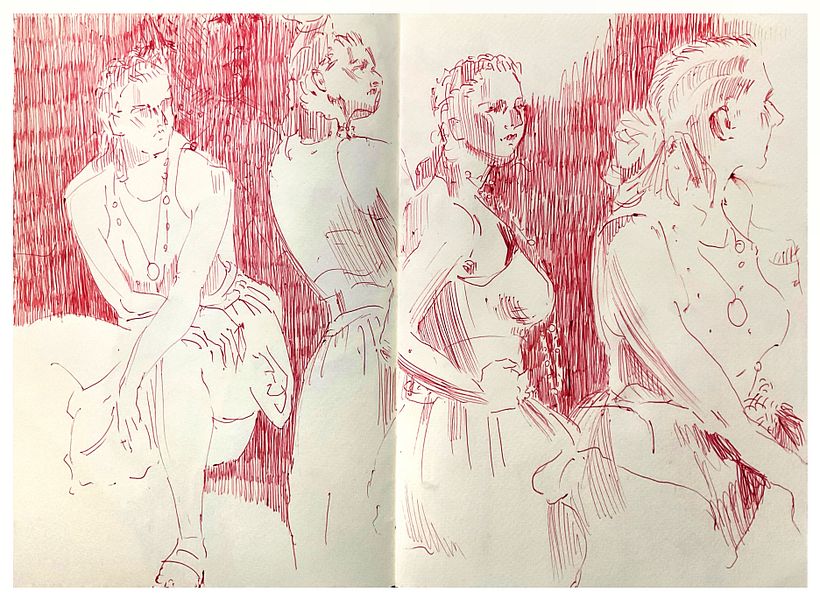 Women Sketchbook Pages 3