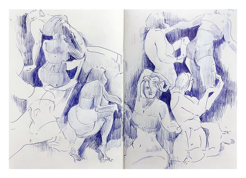 Women Sketchbook Pages 5