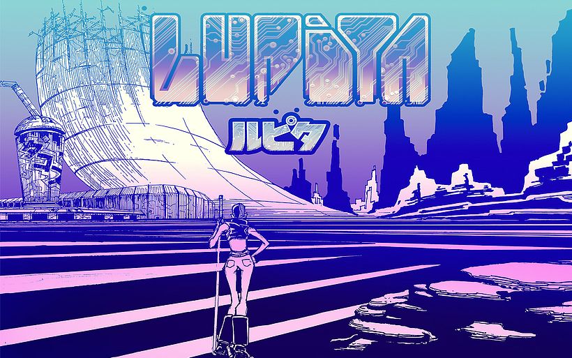 Ey! aquí el planeta Xanthura de mi manga Lupita. Apenas las primeras ideas de cómo quería que se viera.