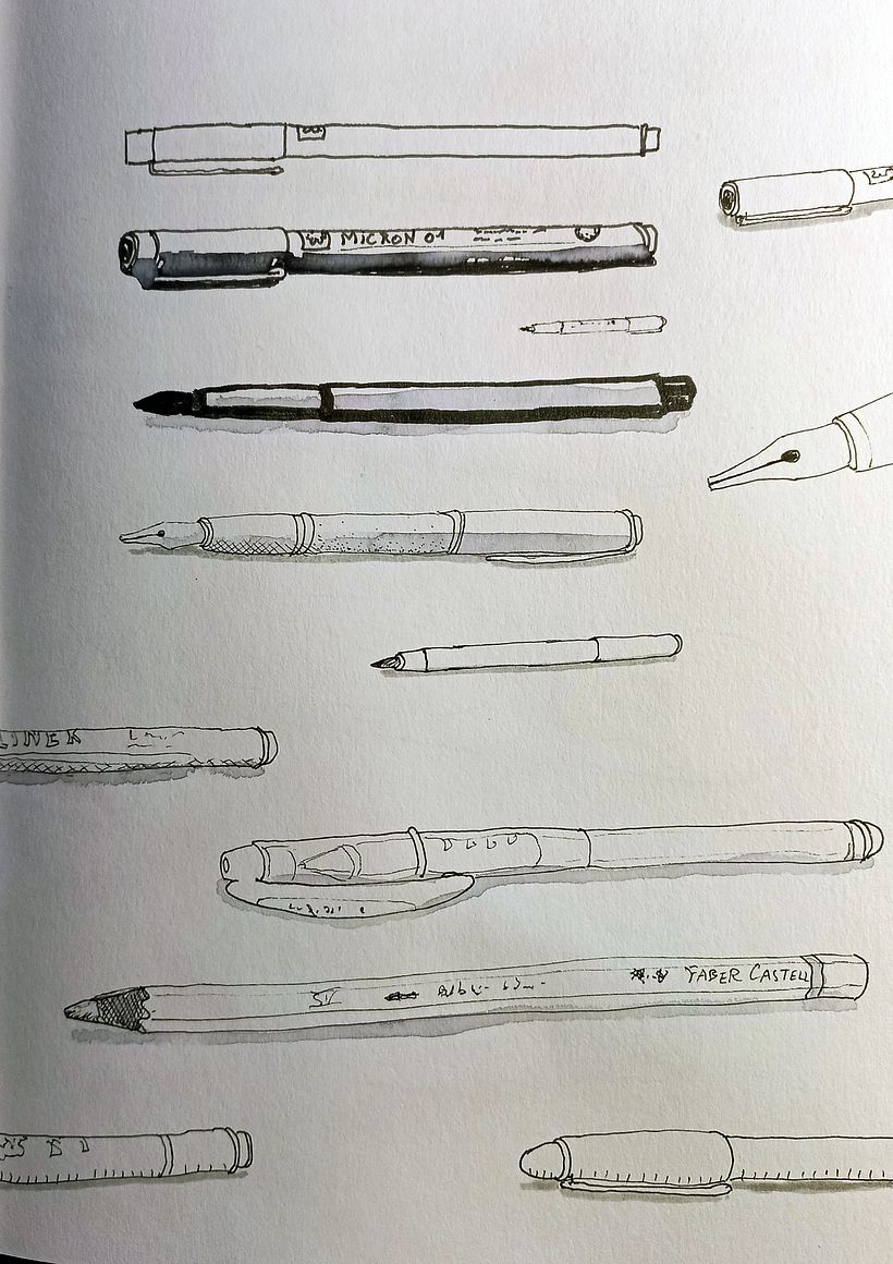Mon projet du cours : L’art du sketching : transformez vos esquisses en œuvres d’art 2