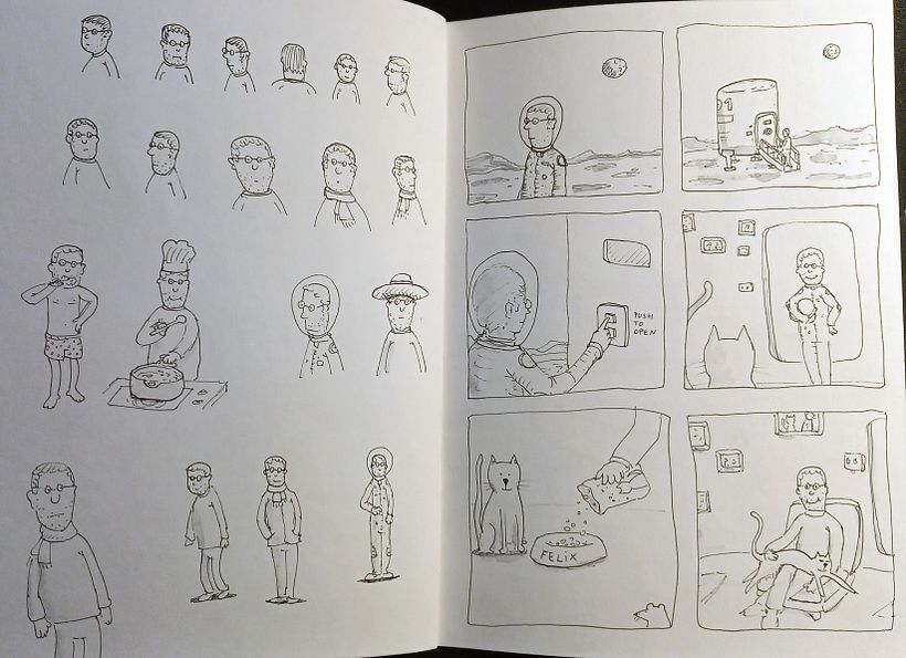 Mon projet du cours : L’art du sketching : transformez vos esquisses en œuvres d’art 8