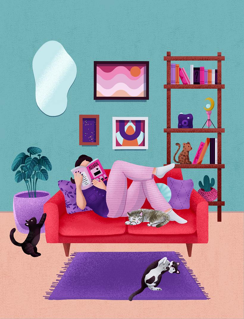 Meu projeto do curso: Ilustração digital colorida no Procreate 2