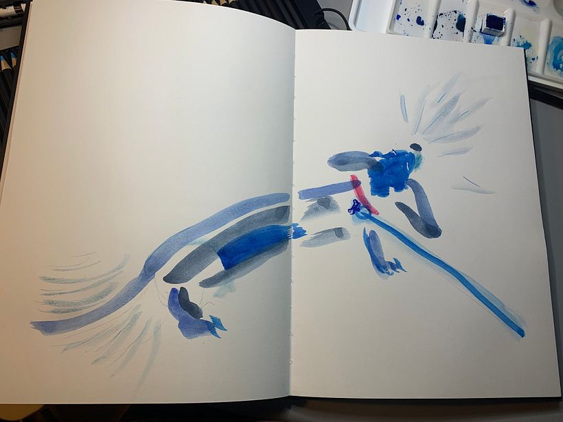 My project for course: Creative Watercolor Sketching for Beginners 8