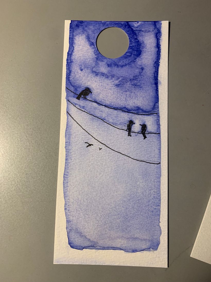 My project for course: Creative Watercolor Sketching for Beginners 9
