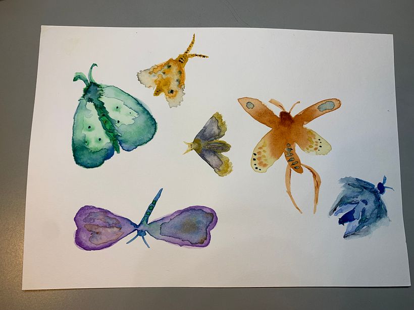 My project for course: Creative Watercolor Sketching for Beginners 10