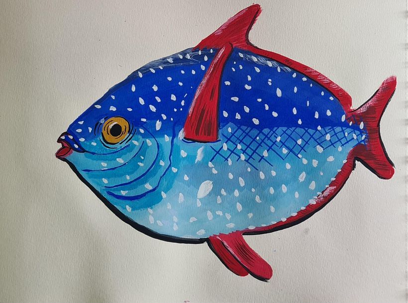 Meu projeto do curso: Técnicas de ilustração criativa com guache 1