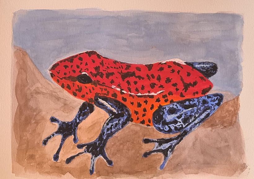 Meu projeto do curso: Técnicas de ilustração criativa com guache 2