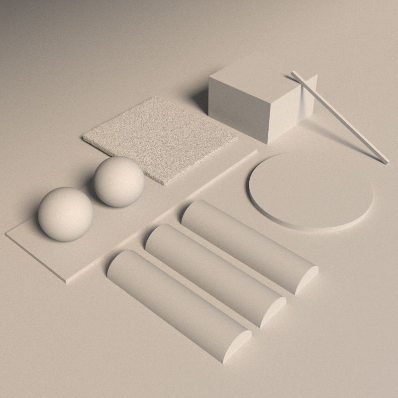 Paleta de Materiais - Teste de Composição