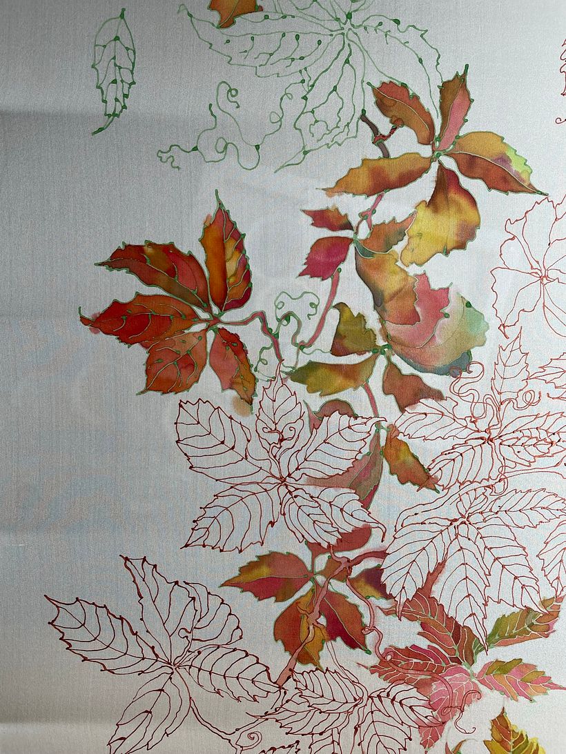 My project for course: Silk Painting Techniques 2