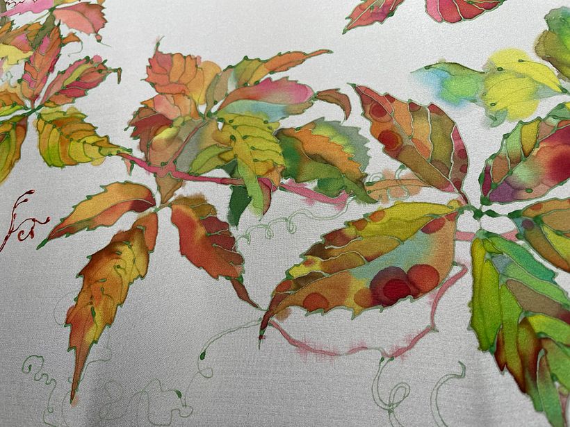 My project for course: Silk Painting Techniques 3
