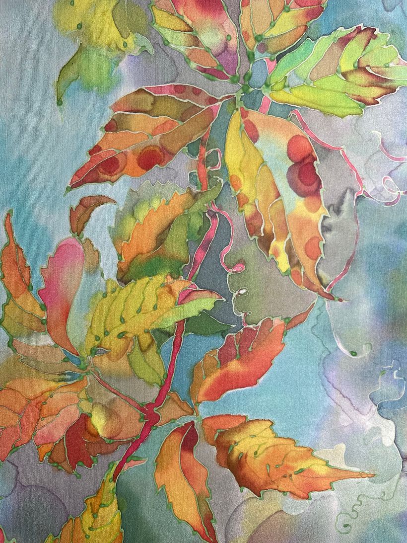 My project for course: Silk Painting Techniques 4
