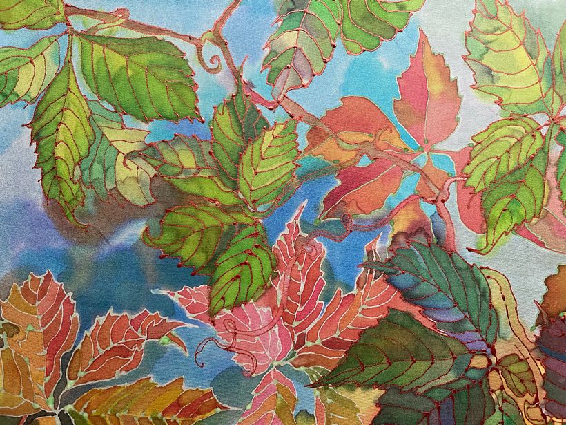 My project for course: Silk Painting Techniques 6